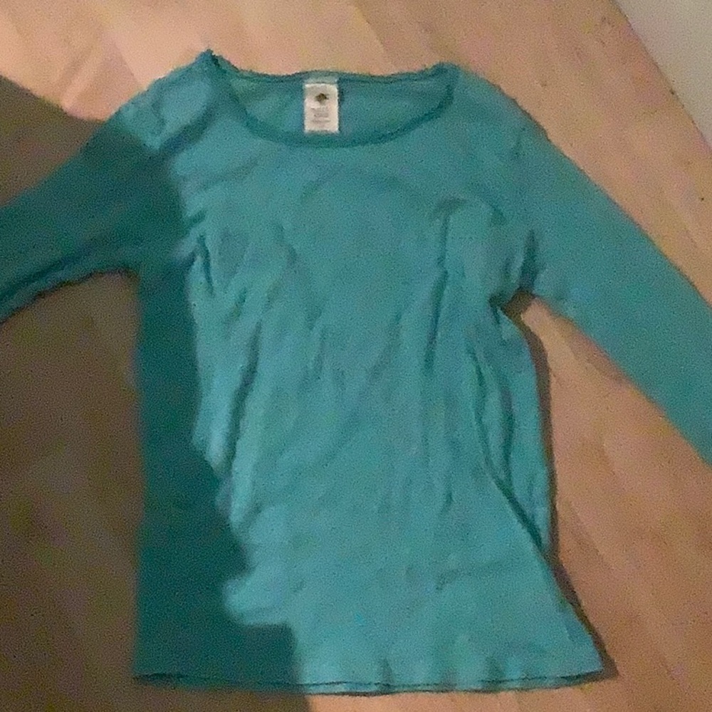 Blue pajama shirt!